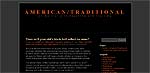 American/Traditional blog screenshot