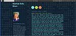 Martial Arts Mom blog screenshot