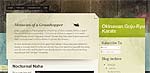 Memoirs of a Grasshopper blog screenshot